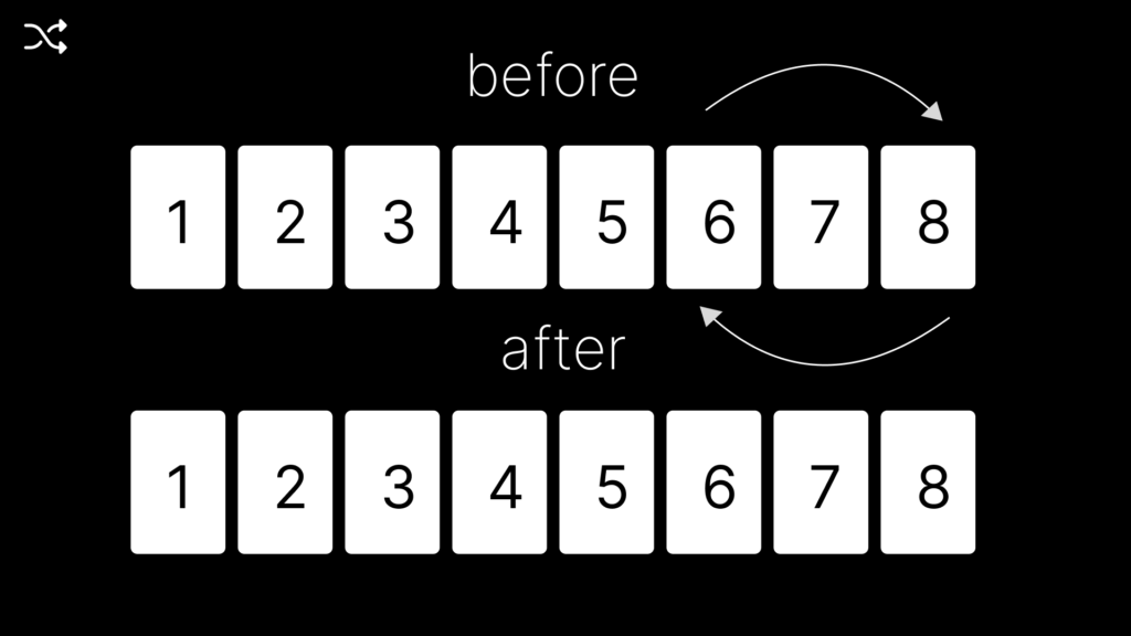 shuffle array in javascript